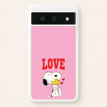 Love Cartoon Beagle   - Snoopy Phone Case for Google Pixel 8a