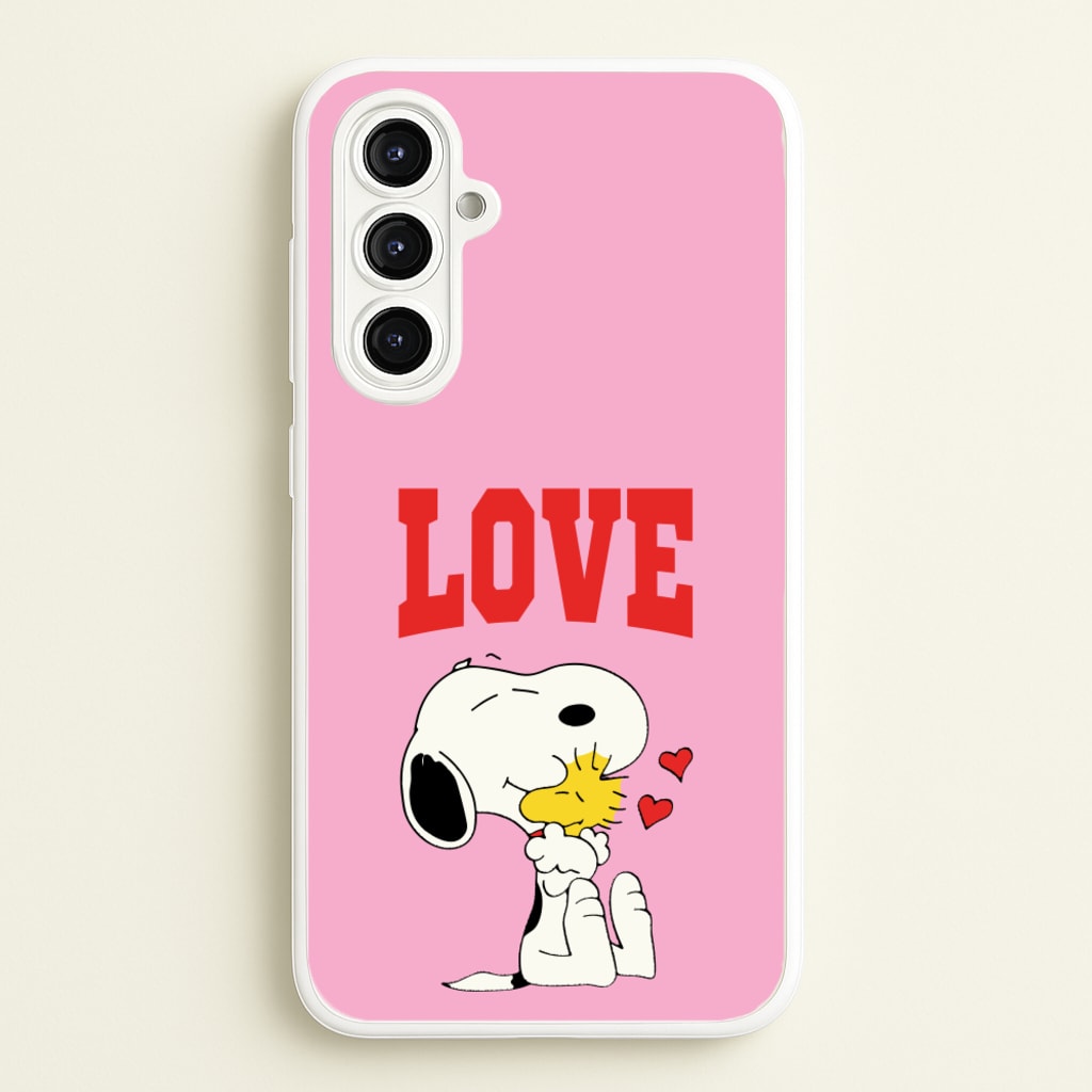 Love Cartoon Beagle   - Snoopy Phone Case for Galaxy A16