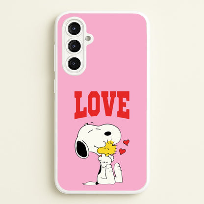 Love Cartoon Beagle   - Snoopy Phone Case for Galaxy A16