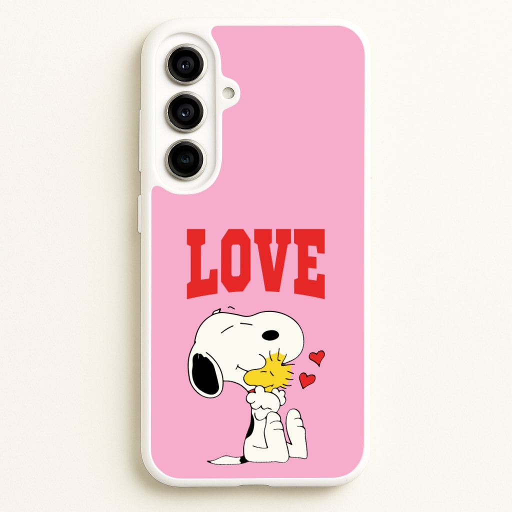 Love Cartoon Beagle   - Snoopy Phone Case for Galaxy A56
