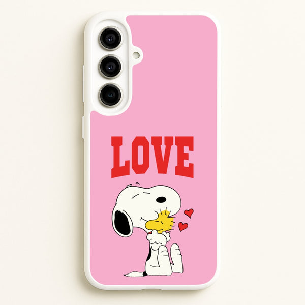 Love Cartoon Beagle   - Snoopy Phone Case for Galaxy A56