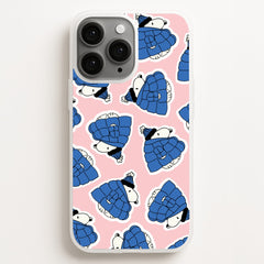 Cartoon Beagle Puffer Jacket Pattern Phone Case