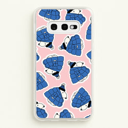 Cartoon Beagle Puffer Jacket Pattern  - Snoopy Phone Case for Galaxy S10e