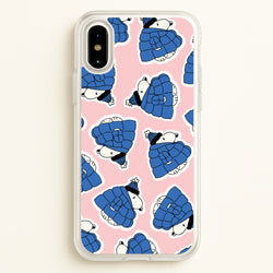 Cartoon Beagle Puffer Jacket Pattern  - Snoopy Phone Case for iPhone X / XS