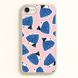 Cartoon Beagle Puffer Jacket Pattern  - Snoopy Phone Case for iPhone 6 / 7 / 8 / SE
