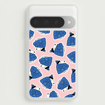 Cartoon Beagle Puffer Jacket Pattern Phone Case for Google Pixel 10 Pro XL