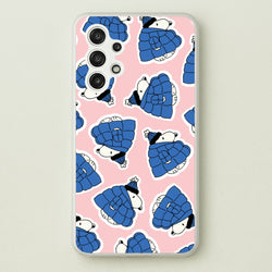 Cartoon Beagle Puffer Jacket Pattern  - Snoopy Phone Case for Galaxy A13