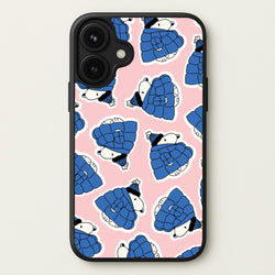 Cartoon Beagle Puffer Jacket Pattern Phone Case for iPhone 17