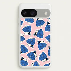 Cartoon Beagle Puffer Jacket Pattern  - Snoopy Phone Case for Google Pixel 9 / 9 Pro
