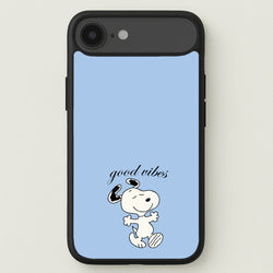 Good Vibes Cartoon Beagle Phone Case for iPhone 17 Air