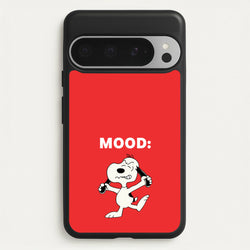 Mood Cartoon Beagle   - Snoopy Phone Case for Google Pixel 9 Pro XL