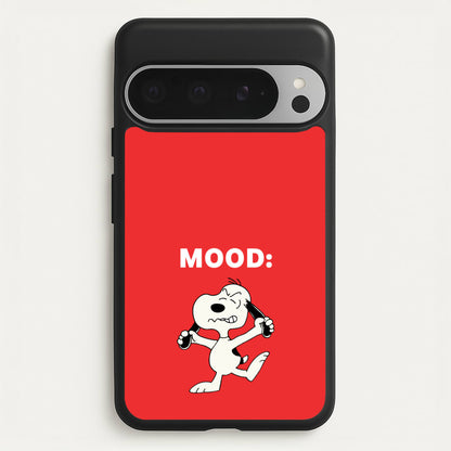 Mood Cartoon Beagle   - Snoopy Phone Case for Google Pixel 9 Pro XL