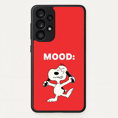 Mood Cartoon Beagle   - Snoopy Phone Case for Galaxy A53