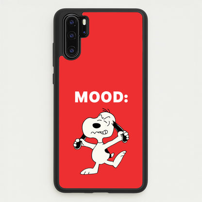Mood Cartoon Beagle   - Snoopy Phone Case for Huawei P30 Pro