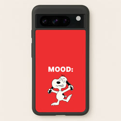 Mood Cartoon Beagle   - Snoopy Phone Case for Google Pixel 8 Pro