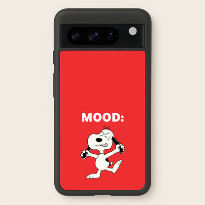 Mood Cartoon Beagle   - Snoopy Phone Case for Google Pixel 8 Pro