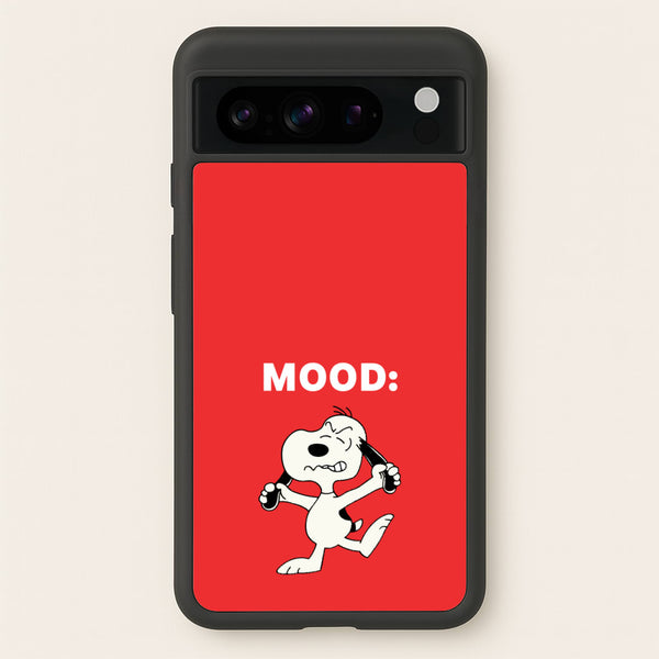 Mood Cartoon Beagle   - Snoopy Phone Case for Google Pixel 8 Pro