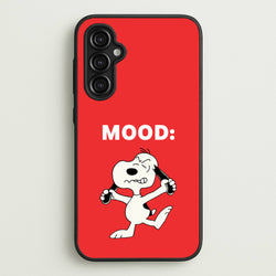 Mood Cartoon Beagle   - Snoopy Phone Case for Galaxy A14
