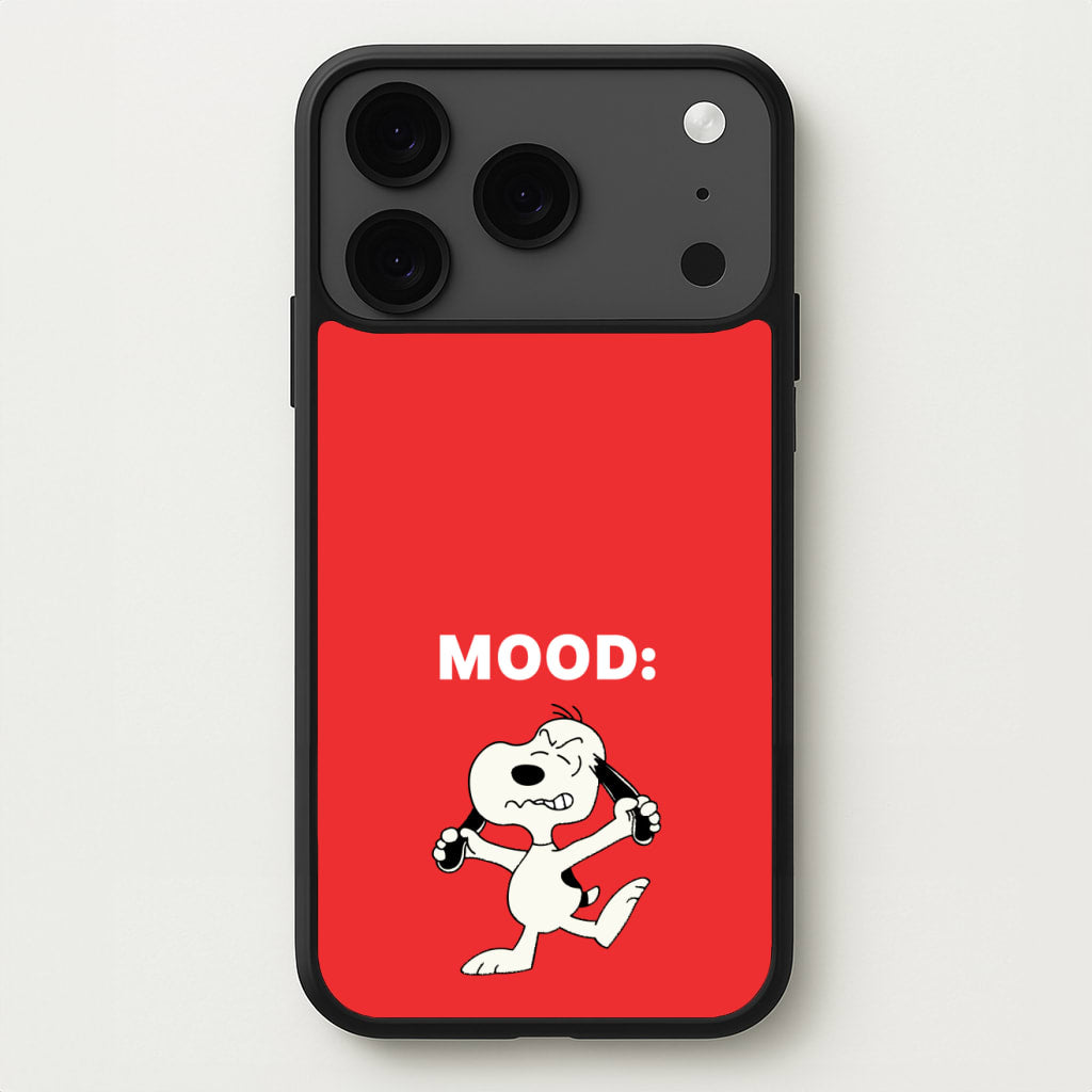 Mood Cartoon Beagle Phone Case for iPhone 17 Pro