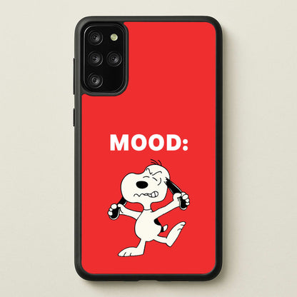 Mood Cartoon Beagle   - Snoopy Phone Case for Galaxy S20 Plus