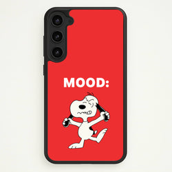 Mood Cartoon Beagle   - Snoopy Phone Case for Galaxy S23 Plus