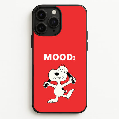 Mood Cartoon Beagle   - Snoopy Phone Case for iPhone 11 Pro