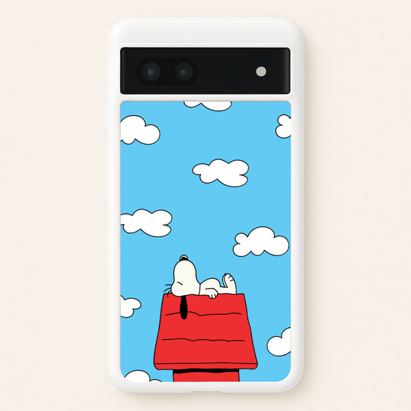 Cartoon Beagle Sleeping  - Snoopy Phone Case for Google Pixel 6a