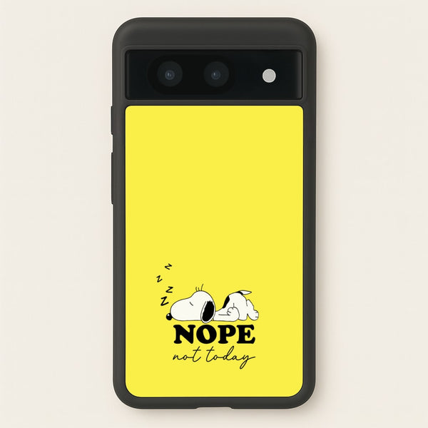 Nope, Not Today  - Snoopy Phone Case for Google Pixel 8a