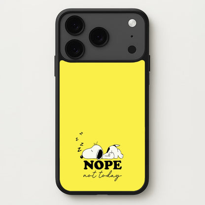 Nope, Not Today Phone Case for iPhone 17 Pro Max