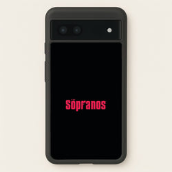 Title Screen  - The Sopranos Phone Case for Google Pixel 6a