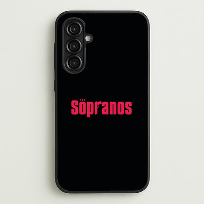 Title Screen  - The Sopranos Phone Case for Galaxy A16