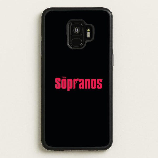 Title Screen  - The Sopranos Phone Case for Galaxy S9