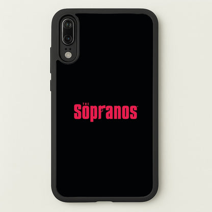 Title Screen  - The Sopranos Phone Case for Huawei P20