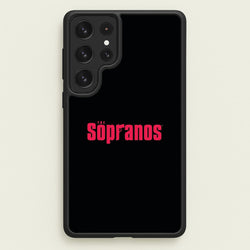 Title Screen  - The Sopranos Phone Case for Galaxy S22 Ultra