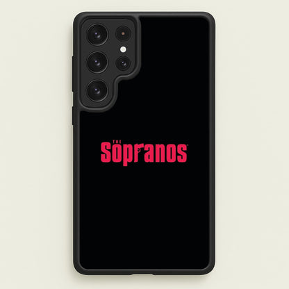 Title Screen  - The Sopranos Phone Case for Galaxy S22 Ultra