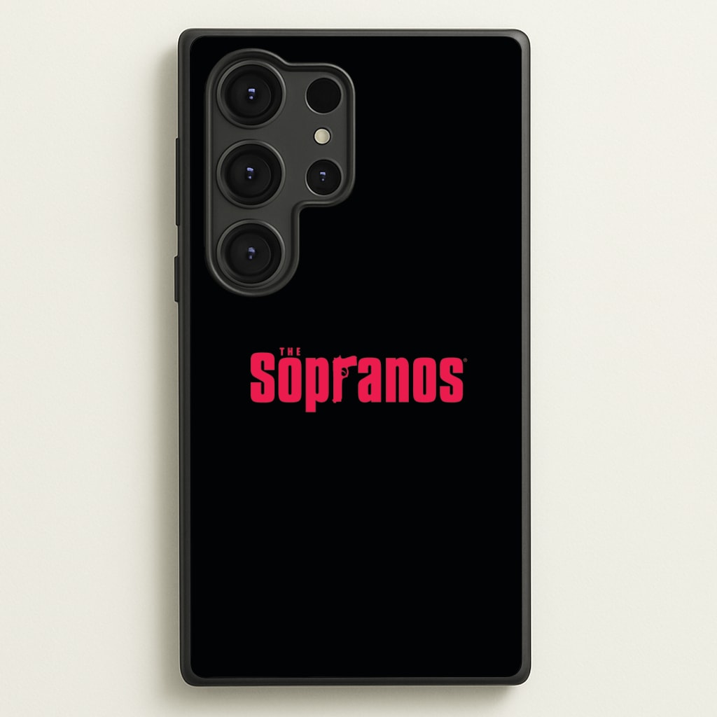 Title Screen  - The Sopranos Phone Case for Galaxy S25 Ultra