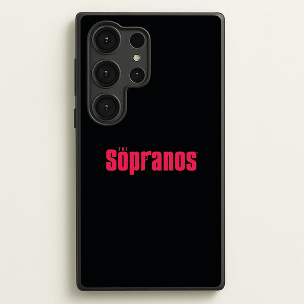 Title Screen  - The Sopranos Phone Case for Galaxy S25 Ultra