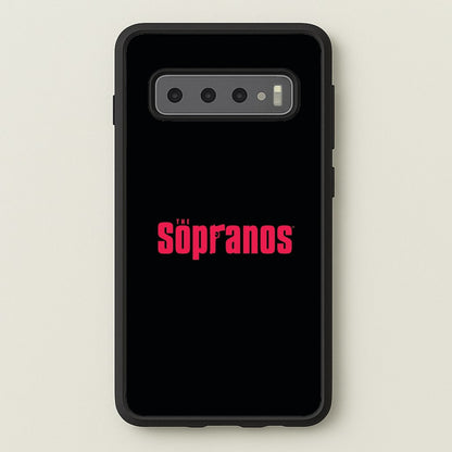 Title Screen  - The Sopranos Phone Case for Galaxy S10 Plus