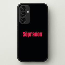 Title Screen  - The Sopranos Phone Case for Galaxy A55