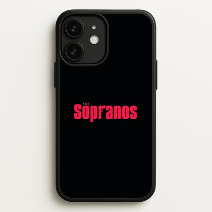 Title Screen  - The Sopranos Phone Case for iPhone 11