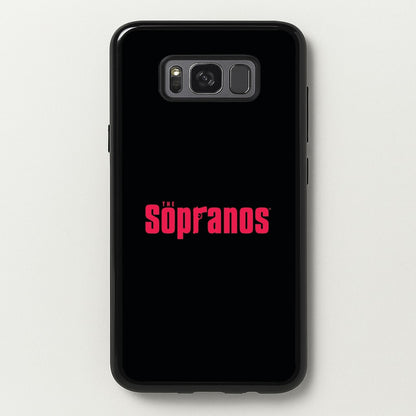 Title Screen  - The Sopranos Phone Case for Galaxy S8 Plus