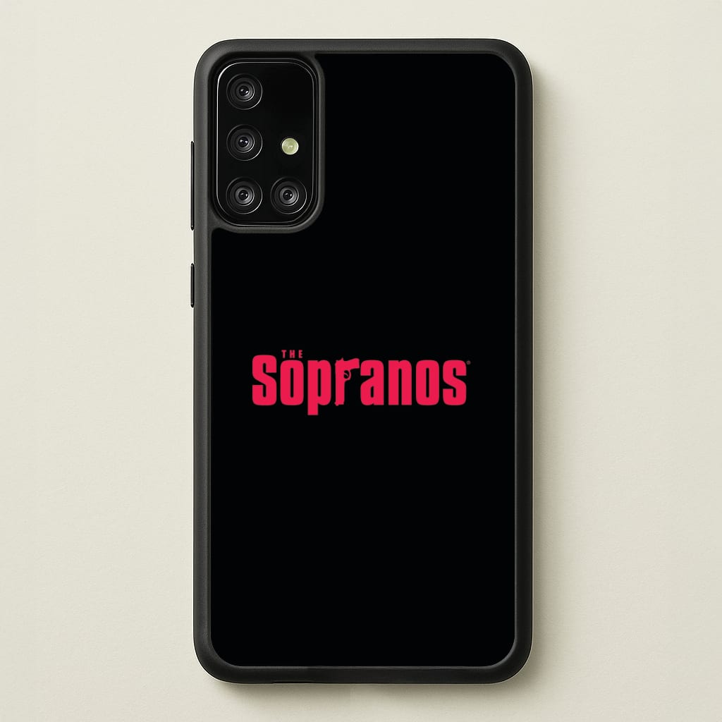 Title Screen  - The Sopranos Phone Case for Galaxy A71