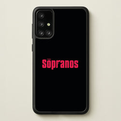 Title Screen  - The Sopranos Phone Case for Galaxy A71