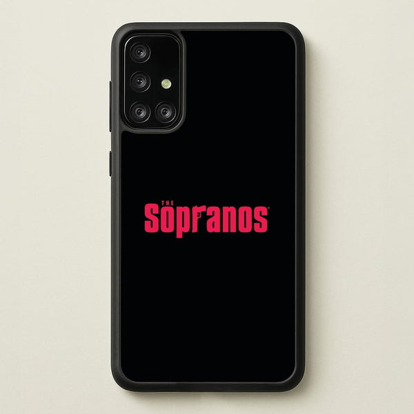 Title Screen  - The Sopranos Phone Case for Galaxy A71