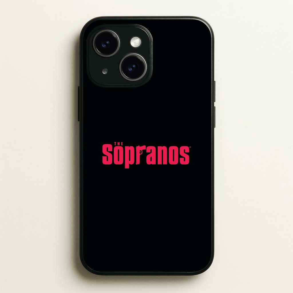 Title Screen  - The Sopranos Phone Case for iPhone 15