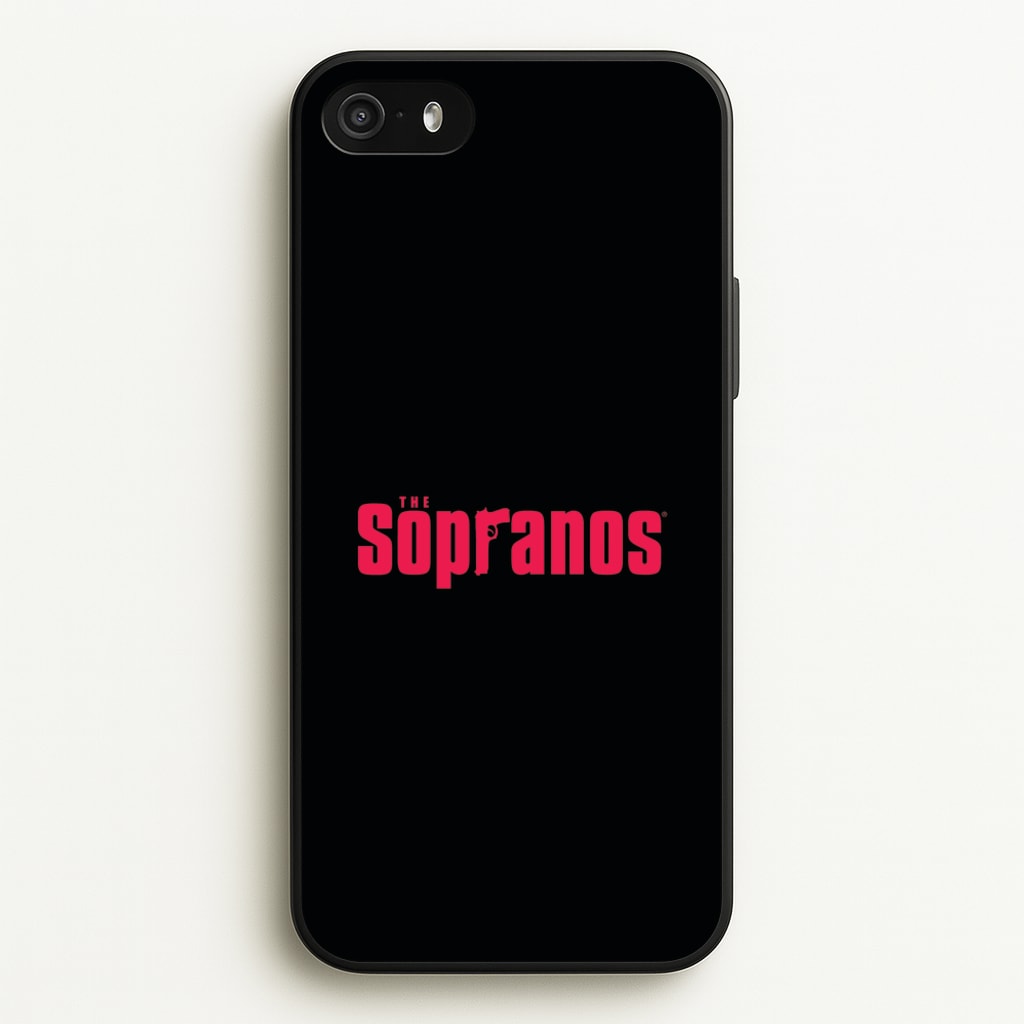 Title Screen  - The Sopranos Phone Case for iPhone 5 / 5s / SE 2016