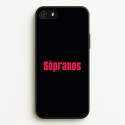 Title Screen  - The Sopranos Phone Case for iPhone 5 / 5s / SE 2016