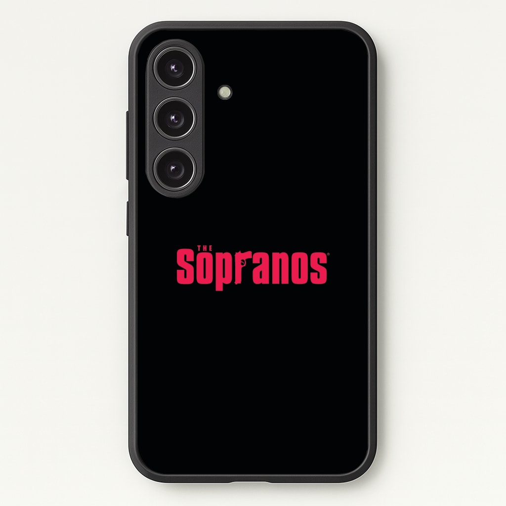 Title Screen  - The Sopranos Phone Case for Galaxy S25 Plus