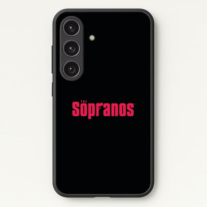 Title Screen  - The Sopranos Phone Case for Galaxy S25 Plus