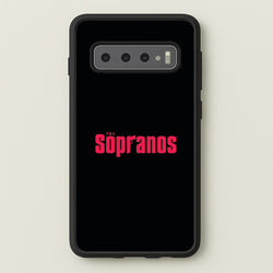 Title Screen  - The Sopranos Phone Case for Galaxy S10